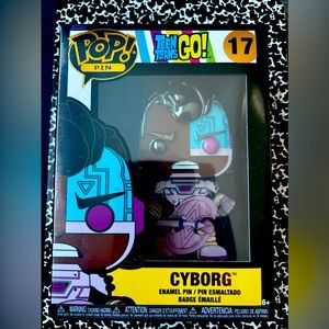Funko pop Teen Titans Go! Cyborg pin